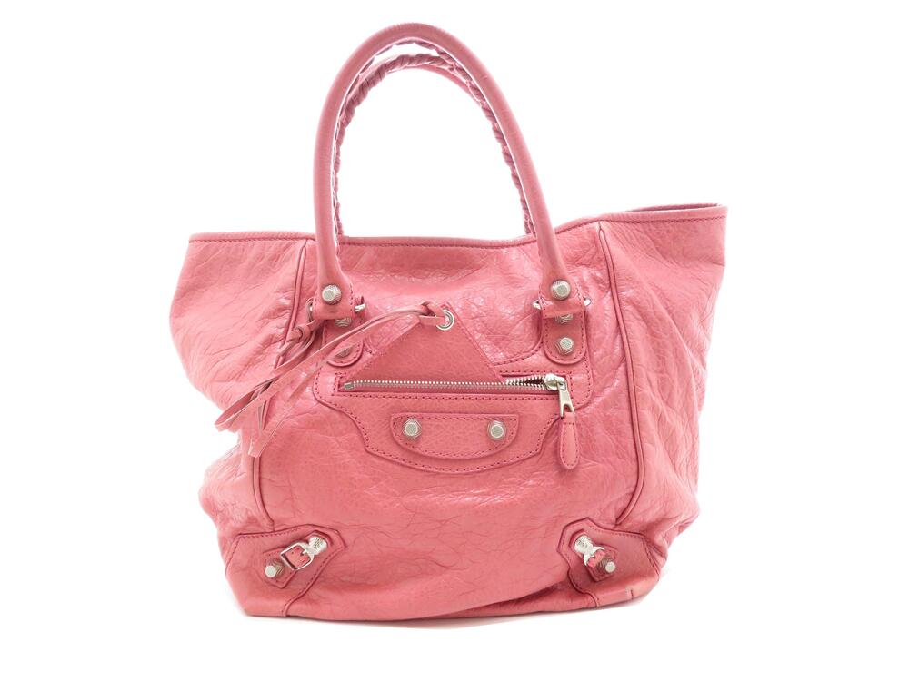 Balenciaga Giant Sunday bag pink leather